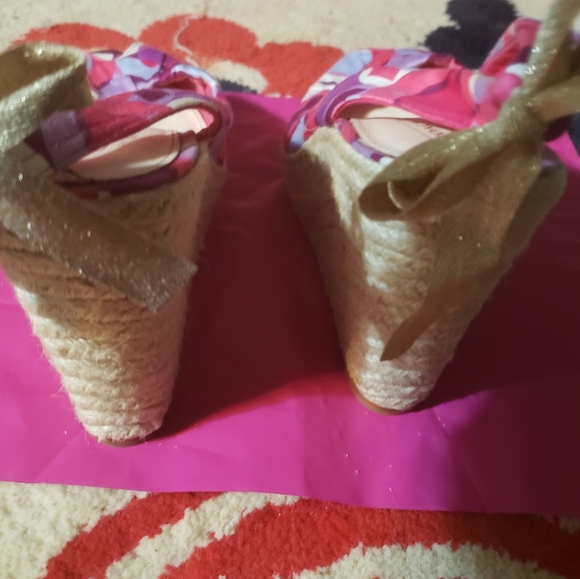 Coach multicolor wedges - Picture 4 of 8